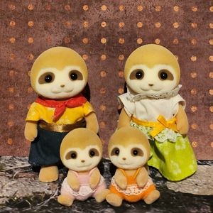 Calico Critters sloth 🦥 family